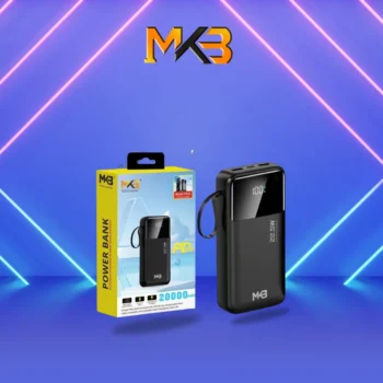 MKB PK32 PD 22.5W OUTPUT INTELLIGENT DIGITAL DISPLAY 20000mAh POWER BANK